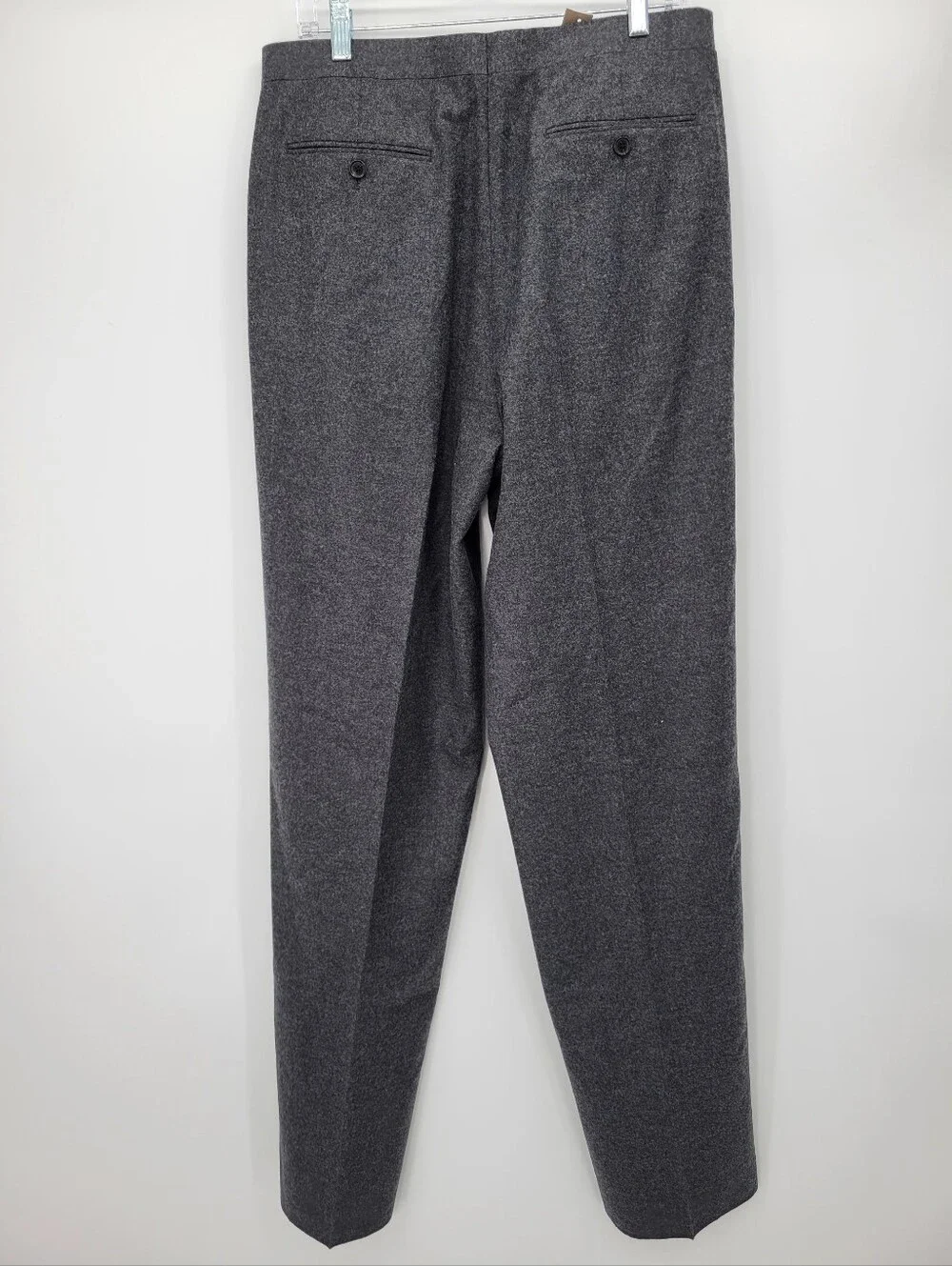 J Crew Limited-edition Relaxed-fit tuxedo pant in English wool flannel CO499